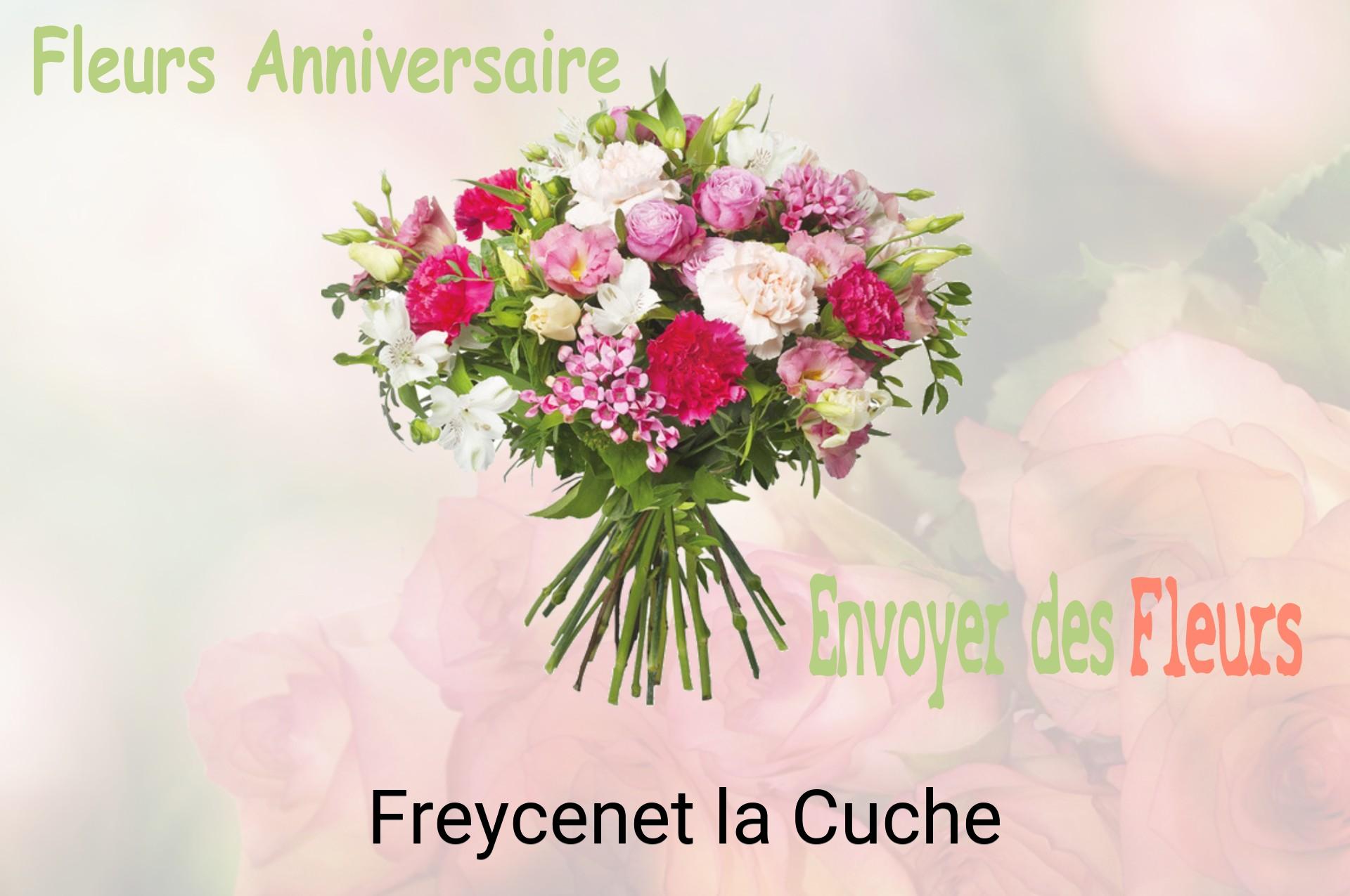 Bouquet de fleurs d’anniversaire livré à Freycenet-la-Cuche