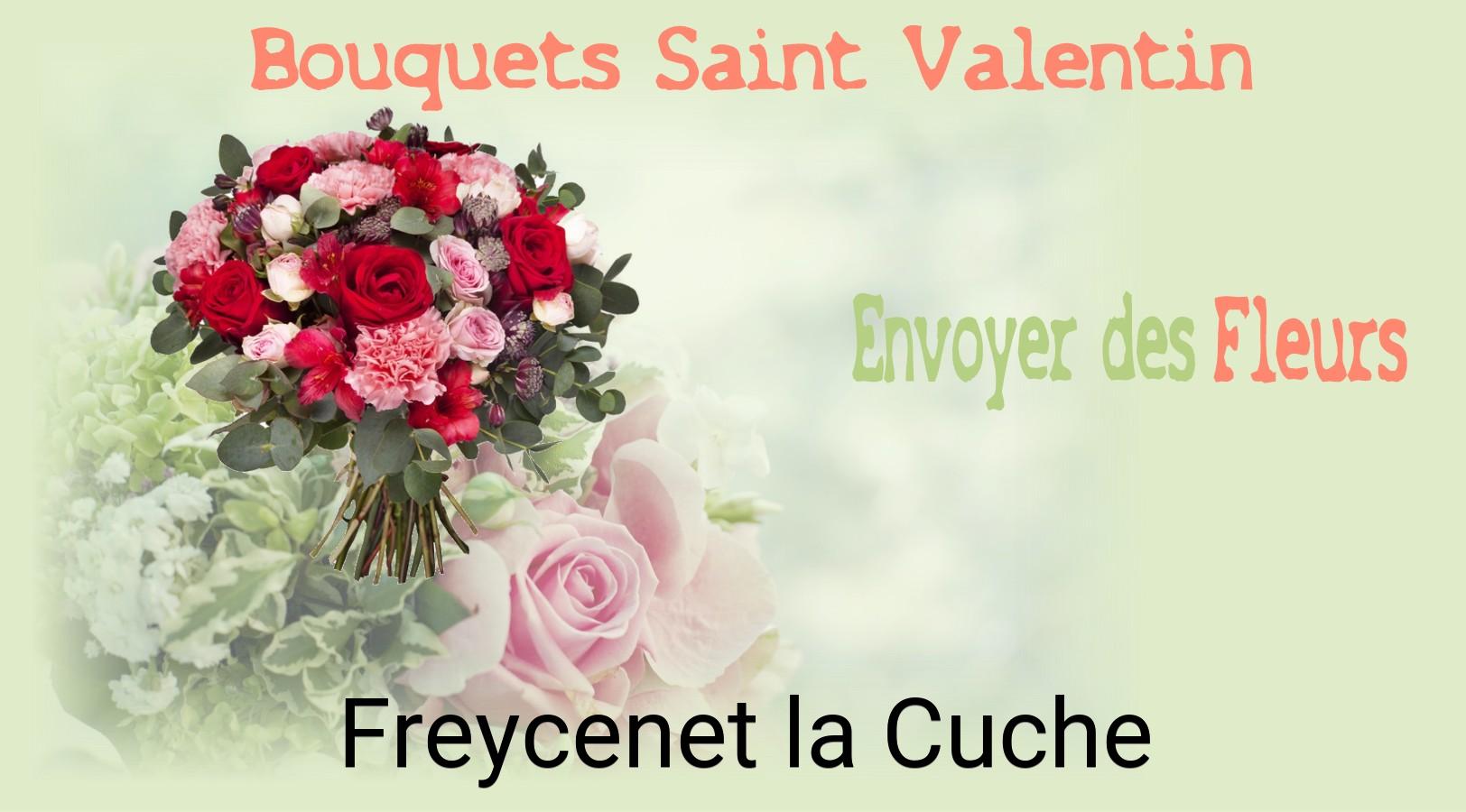 Roses de Saint-Valentin livrées à Freycenet-la-Cuche